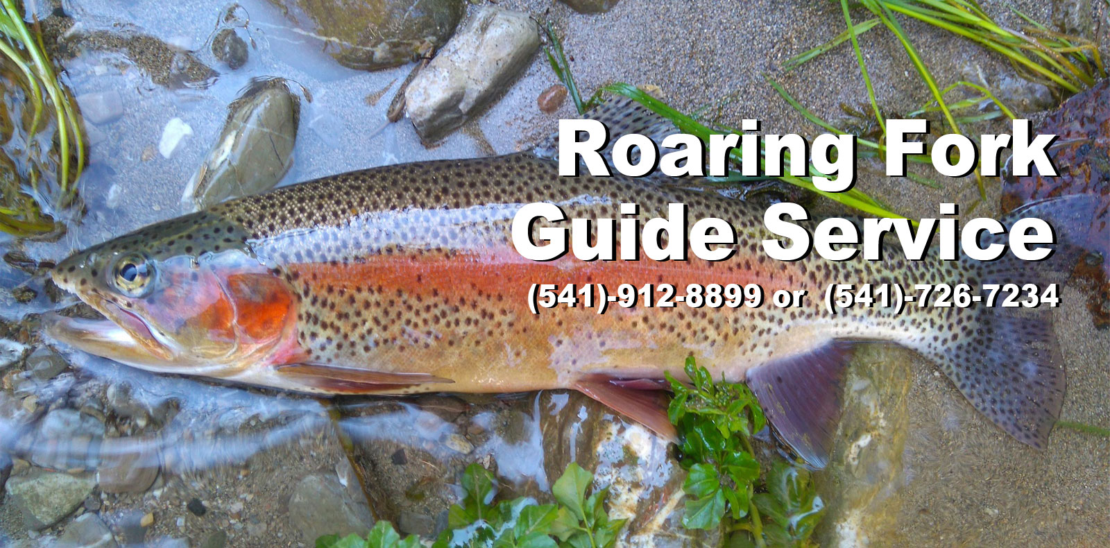 Roaring Fork Guide Service Oregon Fishing Trips / Roaring Forks Guide  Service